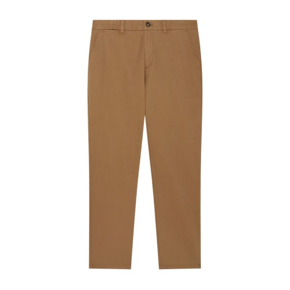 Ted Baker Mens Plain Slim Chinos / Tan